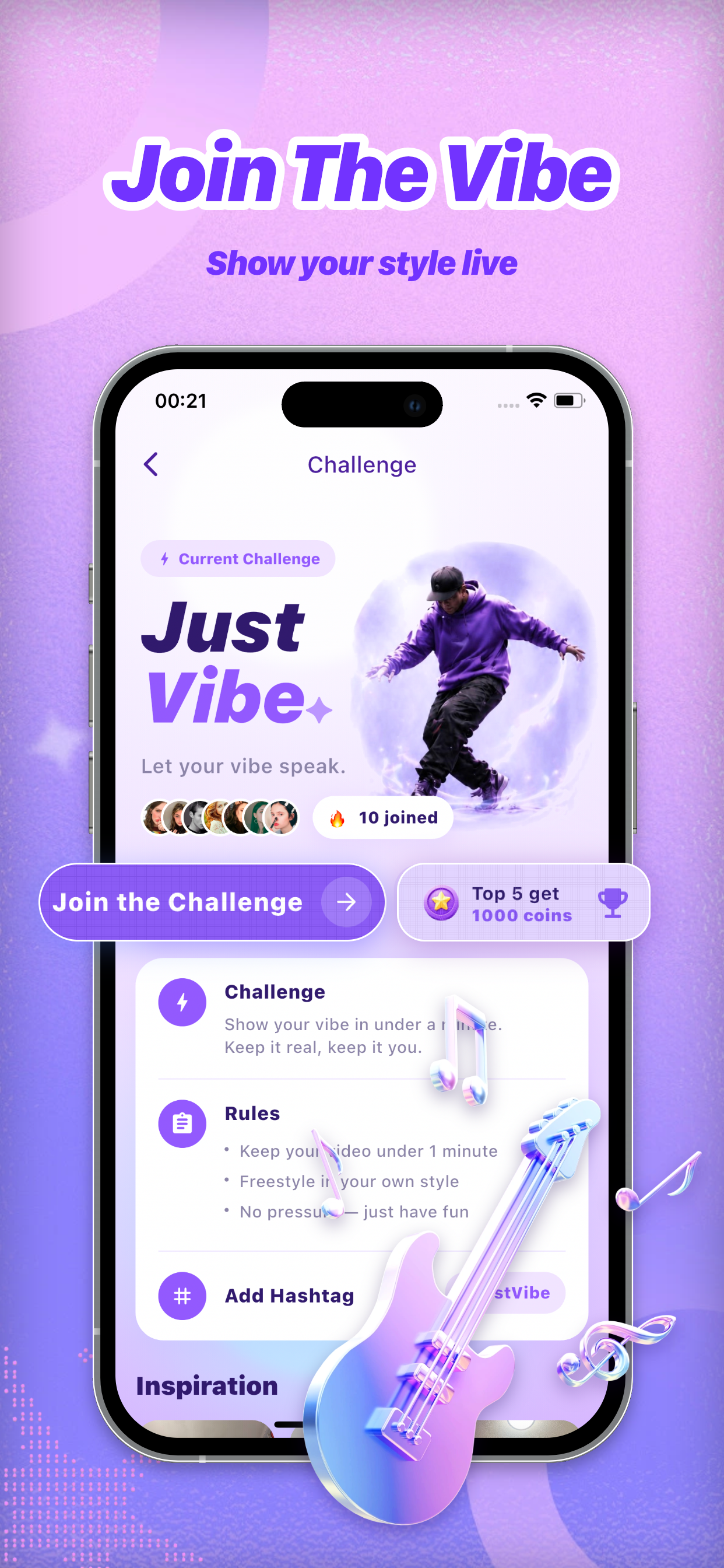 Meku challenge — Join the vibe